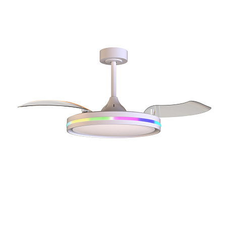 Люстра с вентилятором светодиодная Mantra RAFAGA 8727 Люстра с вентилятором светодиодная Mantra RAFAGA 8727