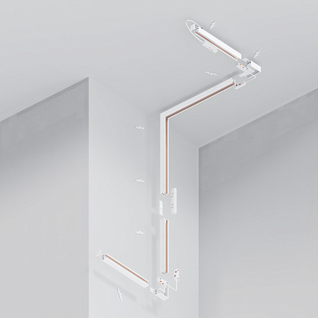 Шинопровод магнитный низкопрофильный Maytoni Exility TRXM034-412W Шинопровод магнитный низкопрофильный Maytoni Exility TRXM034-412W