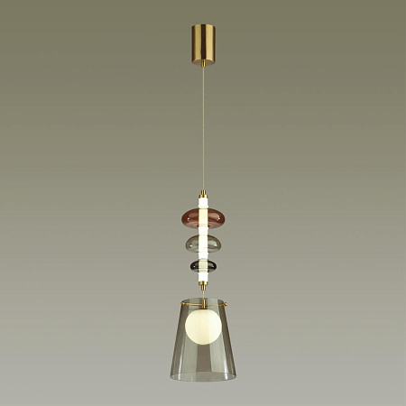 Светильник светодиодный подвесной Odeon Light Amore 5411/18LB