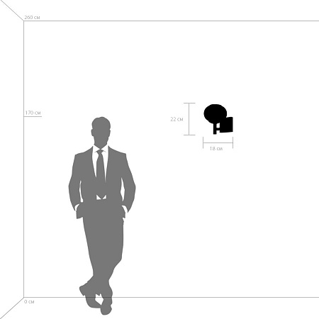 Бра Lightstar Fiamma 730613 Бра Lightstar Fiamma 730613