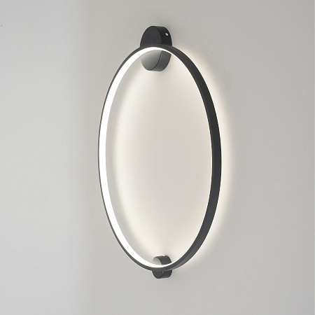 Светильник настенный светодиодный Crystal Lux REAL AP26W LED BLACK Светильник настенный светодиодный Crystal Lux REAL AP26W LED BLACK