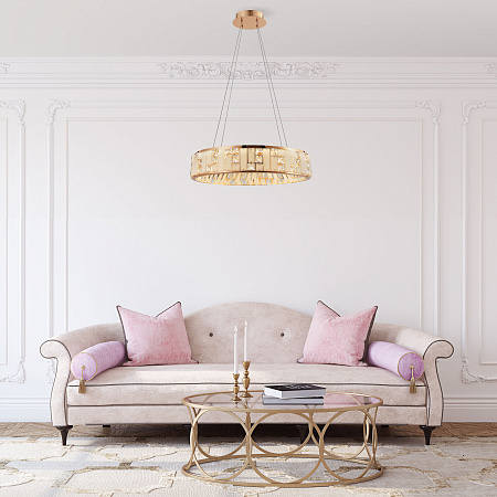 Люстра подвесная светодидная Bogates Cliff 90373/1 золото Люстра подвесная светодидная Bogates Cliff 90373/1 золото