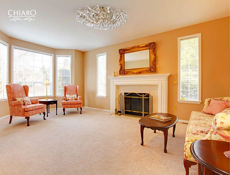 Потолочная люстра Chiaro Луиза 383010210 Потолочная люстра Chiaro Луиза 383010210