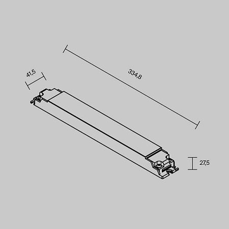 Блок питания DALI 200Вт 24В Maytoni Lighting control 725014