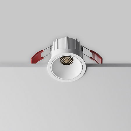 Светильник встраиваемый светодиодный Maytoni Alfa LED DL043-01-10W4K-RD-W-1