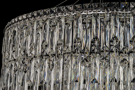 Люстра хрустальная светодиодная Arti Lampadari Ovindoli L 1.5.80+40.100 N Люстра хрустальная светодиодная Arti Lampadari Ovindoli L 1.5.80+40.100 N