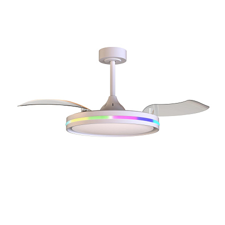 Люстра с вентилятором светодиодная Mantra RAFAGA 8727 Люстра с вентилятором светодиодная Mantra RAFAGA 8727