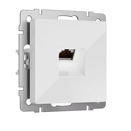 Розетка Ethernet RJ-45 cat. 6A экранированная белый Werkel W5120101 a069683