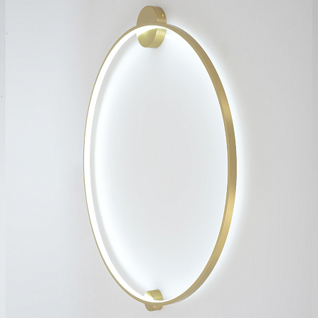 Светильник настенный светодиодный Crystal Lux REAL AP35W LED BRASS Светильник настенный светодиодный Crystal Lux REAL AP35W LED BRASS