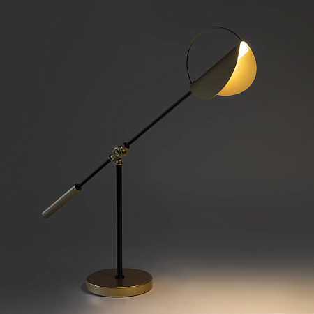 Настольная лампа Eurosvet Grazia 01141/1 черный/золото Настольная лампа Eurosvet Grazia 01141/1 черный/золото