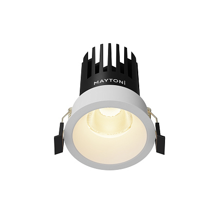 Светильник встраиваемый светодиодный Maytoni Dip DL117-15W-2.7K-W