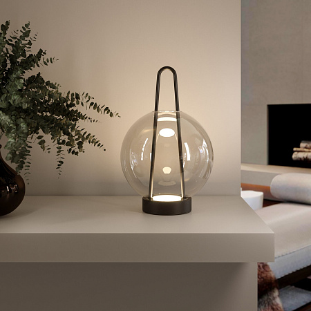 Настольная лампа светодиодная Eurosvet Frasco 80507/1 черный a069349 Настольная лампа светодиодная Eurosvet Frasco 80507/1 черный a069349