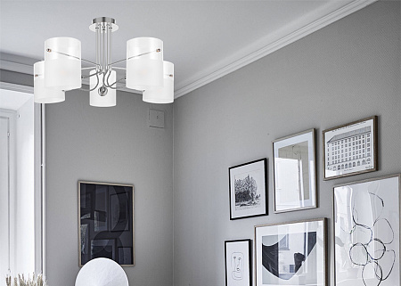 Люстра потолочная Freya Ampera FR2023PL-05CH Люстра потолочная Freya Ampera FR2023PL-05CH