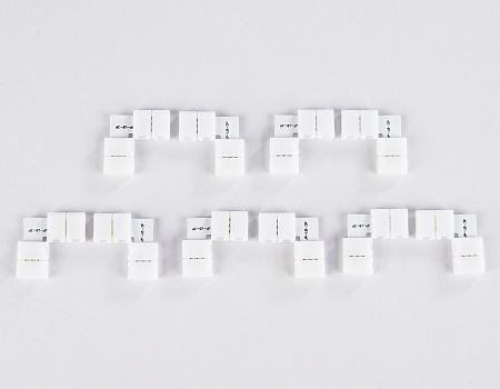 Соединитель угловой L для светодиодной ленты 2835 12/24V (3 конт.) 10 шт Ambrella light GS GS6601 Соединитель угловой L для светодиодной ленты 2835 12/24V (3 конт.) 10 шт Ambrella light GS GS6601