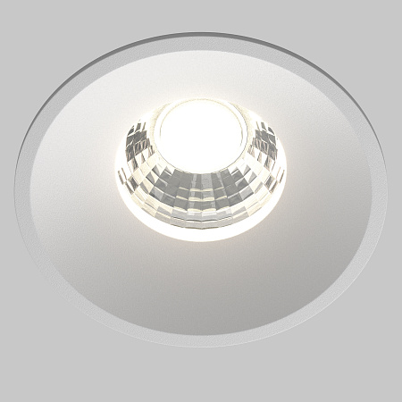 Светильник встраиваемый светодиодный Maytoni Round DL058-12W-DTW-W