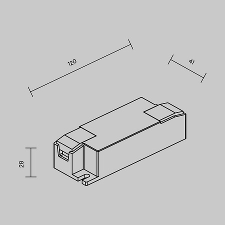 Блок питания 25Вт Maytoni Zigbee 771004 Блок питания 25Вт Maytoni Zigbee 771004