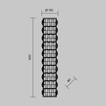 Светильник настенный светодиодный Maytoni Castello MOD336WL-L35G3K