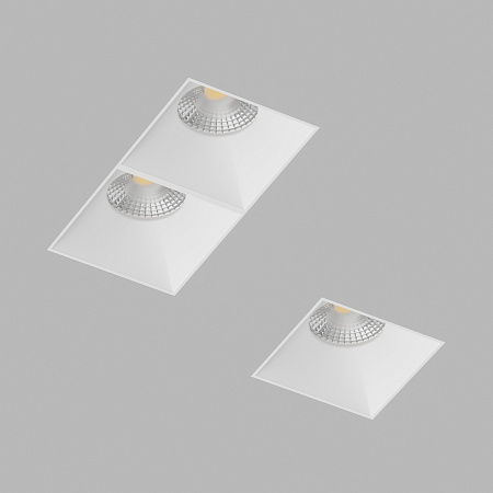 Светильник встраиваемый Ledron Rise-SQ-H-KIT1-White