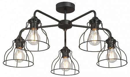 Люстра потолочная Vitaluce V3102-1/5PL Люстра потолочная Vitaluce V3102-1/5PL