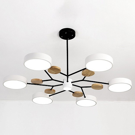 Люстра на штанге светодиодная Imperiumloft MEADE 7 lamps White MEADE-01 207863-26 Люстра на штанге светодиодная Imperiumloft MEADE 7 lamps White MEADE-01 207863-26