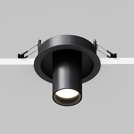 Светильник встраиваемый Maytoni FOCUS S C048CL-01-GU10-B