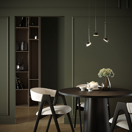 Светильник подвесной светодиодный Elektrostandard Join 50313 LED 7W 4000K черный a068614