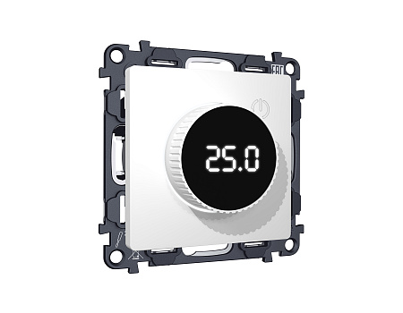 Комплект механизма терморегулятора теплого пола с цифровым дисплеем с подсветкой Ambrella Volt Alfa MA125810 Комплект механизма терморегулятора теплого пола с цифровым дисплеем с подсветкой Ambrella Volt Alfa MA125810