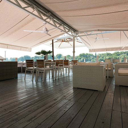 Люстра с вентилятором светодиодная Mantra BRISA 8726