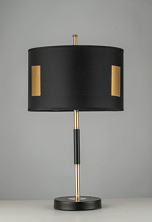 Настольная лампа Arti Lampadari Oggebio E 4.1.T2 BKG Настольная лампа Arti Lampadari Oggebio E 4.1.T2 BKG