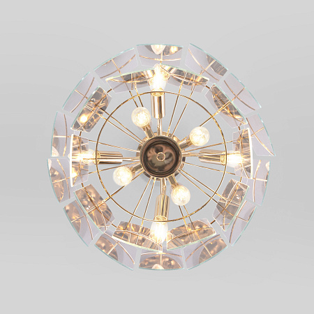 Люстра подвесная Eurosvet Claire 60170/8 золото a069011 Люстра подвесная Eurosvet Claire 60170/8 золото a069011