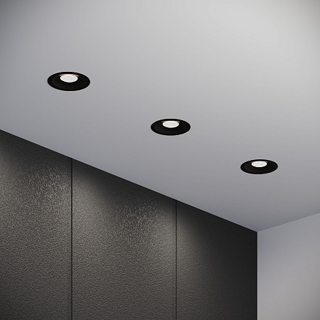 Светильник встраиваемый светодиодный Elektrostandard Combi 25068/LED черный a069006 Светильник встраиваемый светодиодный Elektrostandard Combi 25068/LED черный a069006