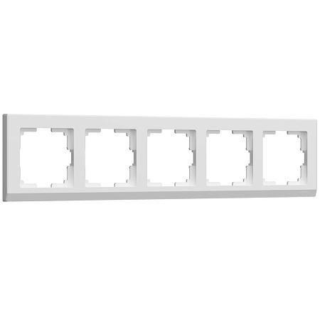 Рамка на 5 постов белая Werkel Stark W0051801 4690389161926 a050911 Рамка на 5 постов белая Werkel Stark W0051801 4690389161926 a050911