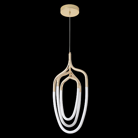 Светильник подвесной светодиодный Crystal Lux PERA SP50W LED GOLD Светильник подвесной светодиодный Crystal Lux PERA SP50W LED GOLD