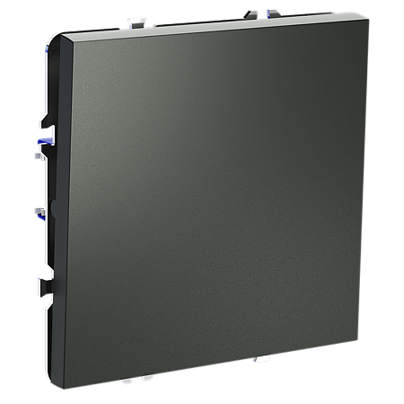 Выключатель с самовозвратом встраиваемый VOLTUM S70 одноклавишный (титан) VLS010606 Выключатель с самовозвратом встраиваемый VOLTUM S70 одноклавишный (титан) VLS010606