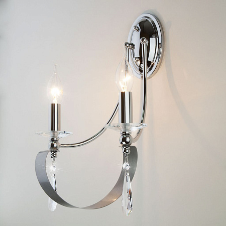 Бра Eurosvet Adelia 60064/2 хром 00000082092 Бра Eurosvet Adelia 60064/2 хром 00000082092