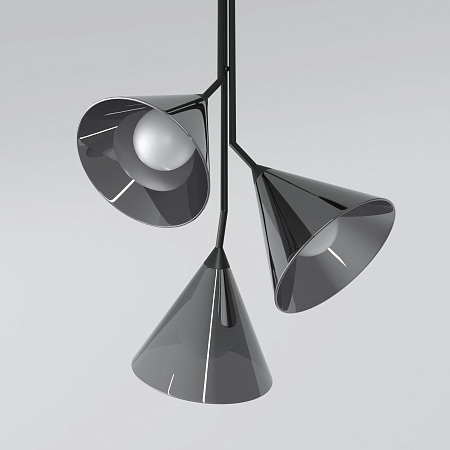 Светильник подвесной Eurosvet Enigma 70161/3 черный a069050 Светильник подвесной Eurosvet Enigma 70161/3 черный a069050