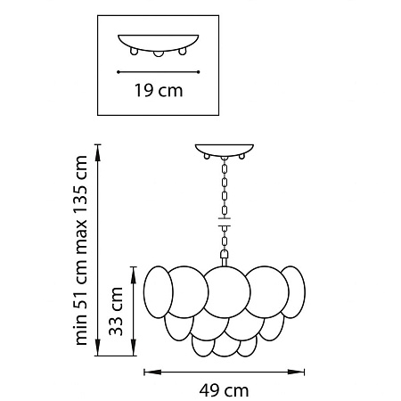Подвесная люстра Lightstar Circo 797094 Подвесная люстра Lightstar Circo 797094