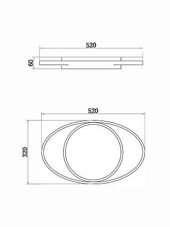 Светильник потолочный светодиодный Freya Cosmic FR10015CL-L62B Светильник потолочный светодиодный Freya Cosmic FR10015CL-L62B