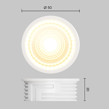 Светодиодный LED модуль, Ra80, 3000K, 220V, IP20 Voltega Module LED 7189