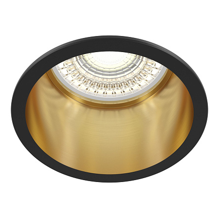 Светильник встраиваемый Maytoni Reif DL049-01GB Светильник встраиваемый Maytoni Reif DL049-01GB