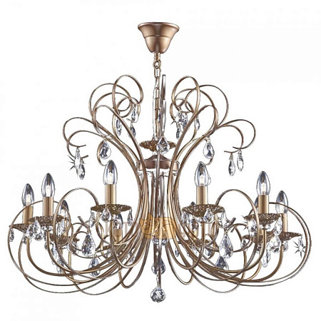 Подвесная люстра Citilux Марлен Кофейная  CL411101