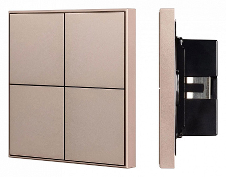 Панель-диммер клавишный встраиваемый Arlight KNX 039669 Панель-диммер клавишный встраиваемый Arlight KNX 039669