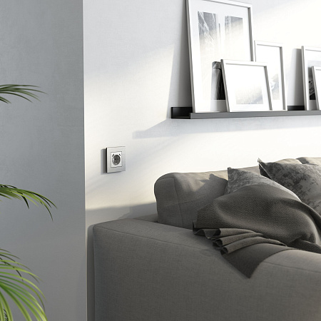 Рамка на 1 пост Werkel AluMax алюминий W0013506 a066324