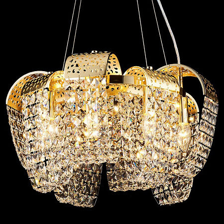 Люстра хрустальная Lussole Presidio LSP-6044 Люстра хрустальная Lussole Presidio LSP-6044