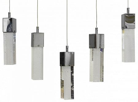 Люстра подвесная светодиодная Kink Light Аква 08510-5AS(4000K) Люстра подвесная светодиодная Kink Light Аква 08510-5AS(4000K)