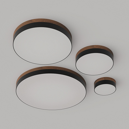 Светильник потолочный светодиодный Ledron DLC73029-114W-Wood-Bl-4000K Светильник потолочный светодиодный Ledron DLC73029-114W-Wood-Bl-4000K