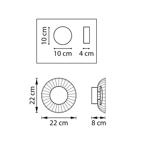 Светильник настенный светодиодный Lightstar Celesta 809015 Светильник настенный светодиодный Lightstar Celesta 809015