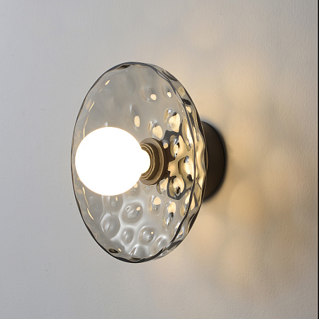 Светильник настенный Crystal Lux PEARL AP1 SMOKE Светильник настенный Crystal Lux PEARL AP1 SMOKE