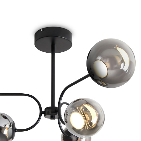 Люстра на штанге светодиодная Freya Arch FR6178CL-L30B Люстра на штанге светодиодная Freya Arch FR6178CL-L30B