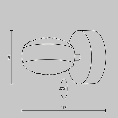 Светильник настенный светодиодный Maytoni Mind MOD299WL-L10BS3K Светильник настенный светодиодный Maytoni Mind MOD299WL-L10BS3K